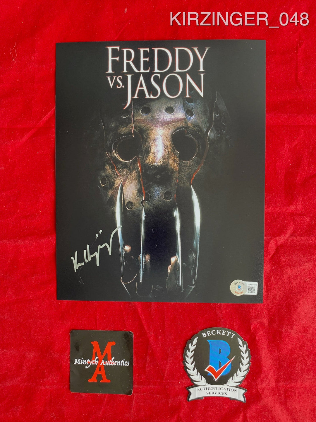 Ken Kirzinger Jason Voorhess Horror Autogrpahs – Mintych Authentics