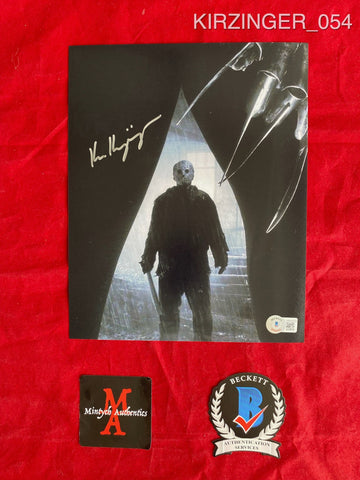 KIRZINGER_054 - 8x10 Photo Autographed By Ken Kirzinger