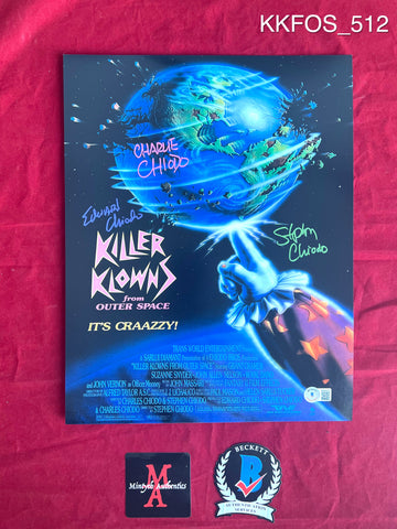 KKFOS_512 - 11x14 Photo Autographed By The Chiodo Brothers