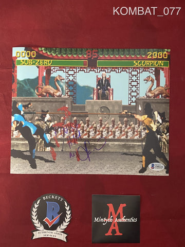 KOMBAT_077 - 8x10 Photo Autographed By Daniel Pesina