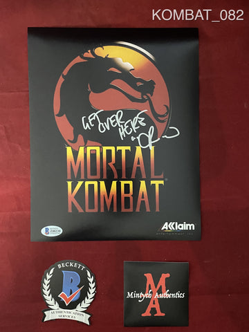 KOMBAT_082 - 8x10 Photo Autographed By Daniel Pesina