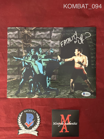 KOMBAT_094 - 8x10 Photo Autographed By Daniel Pesina