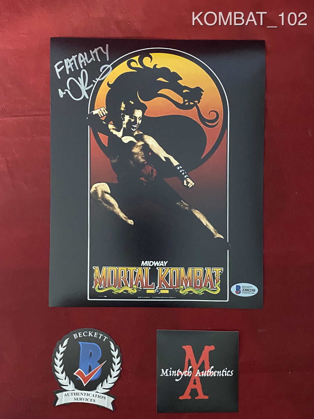 Mortal Kombat - Gamer Autographs – Mintych Authentics