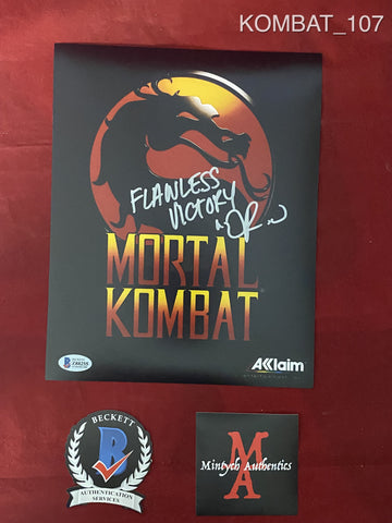 KOMBAT_107 - 8x10 Photo Autographed By Daniel Pesina