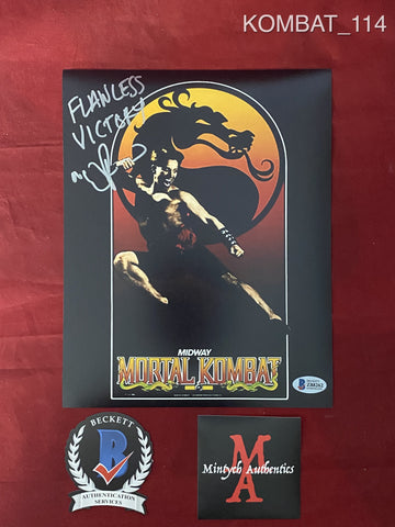 KOMBAT_114 - 8x10 Photo Autographed By Daniel Pesina