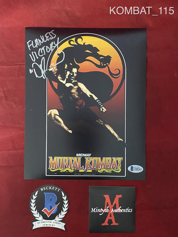 KOMBAT_115 - 8x10 Photo Autographed By Daniel Pesina