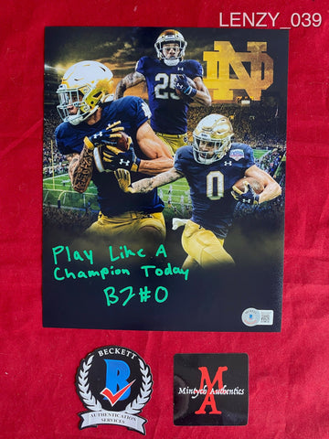 LENZY_039 - 8x10 Photo Autographed By Braden Lenzy