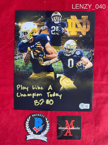 LENZY_040 - 8x10 Photo Autographed By Braden Lenzy