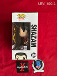 LEVI_002 - Shazam! 260 Hot Topic Exclusive Funko Pop! Autographed By Zachary Levi