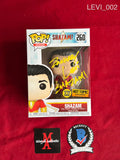 LEVI_002 - Shazam! 260 Hot Topic Exclusive Funko Pop! Autographed By Zachary Levi