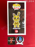 LILLARD_012 - Five Nights At Freddy's 110 Springtrap (Vaulted) Funko Pop! Autographed By Matthew Lillard
