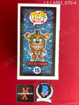 LILLARD_070 - Five Nights At Freddy's 15 Twisted Freddy Funko Pop! Autographed By Matthew Lillard
