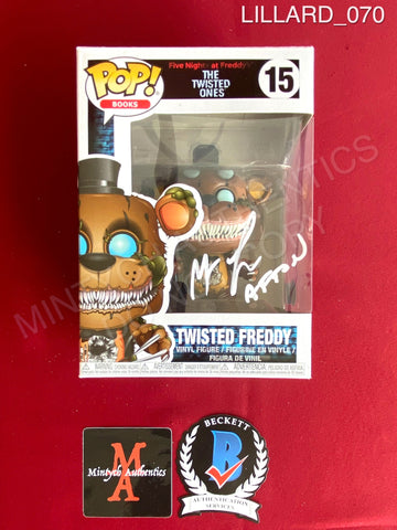 LILLARD_070 - Five Nights At Freddy's 15 Twisted Freddy Funko Pop! Autographed By Matthew Lillard
