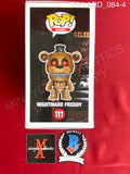LILLARD_084 - Five Nights At Freddy's 111 Nightmare Freddy Funko Pop! Autographed By Matthew Lillard