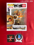 LILLARD_084 - Five Nights At Freddy's 111 Nightmare Freddy Funko Pop! Autographed By Matthew Lillard