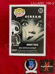 LILLARD_100 - Scream 51 Ghostface Funko Pop! Autographed By Matthew Lillard