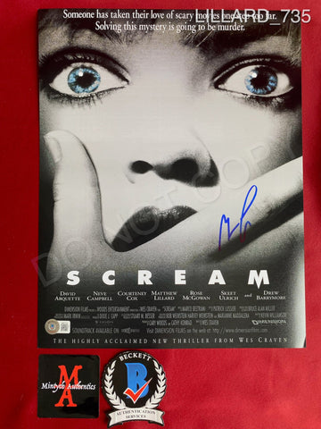 LILLARD_735 - 11x14 Photo Autographed By Matthew Lillard