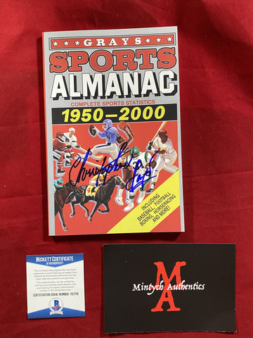 LLOYD_195 - BTTF Replica Sports Almanac Autographed By Christopher Lloyd