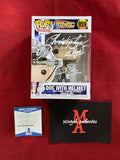 LLOYD_225 - Doc With Helmet 959 Funko Pop! Autographed By Christopher Lloyd