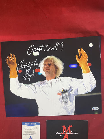 LLOYD_261 - 11x14 Photo Autographed By Christopher Lloyd