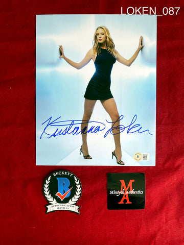 LOKEN_087 - 8x10 Photo Autographed By Kristanna Loken