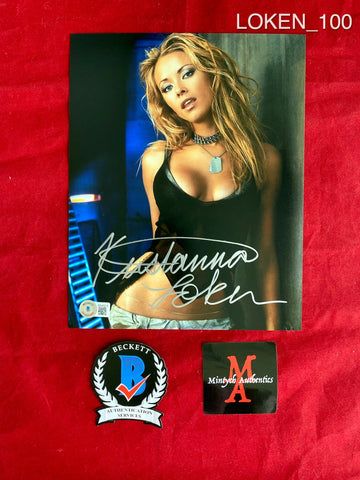 LOKEN_100 - 8x10 Photo Autographed By Kristanna Loken