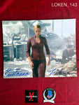 LOKEN_143 - 11x14 Photo Autographed By Kristanna Loken