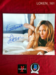 LOKEN_161 - 11x14 Photo Autographed By Kristanna Loken