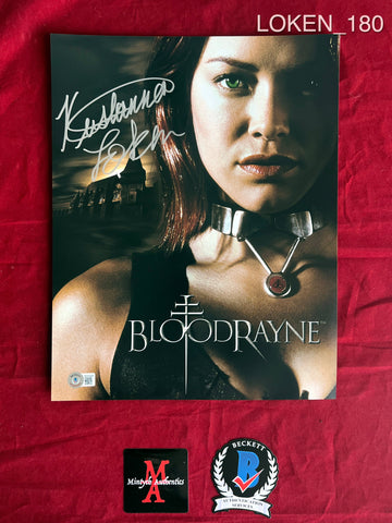 LOKEN_180 - 11x14 Photo Autographed By Kristanna Loken