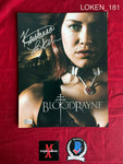 LOKEN_181 - 11x14 Photo Autographed By Kristanna Loken