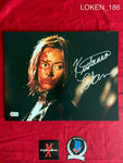 LOKEN_186 - 11x14 Photo Autographed By Kristanna Loken