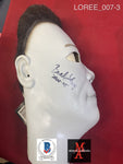 LOREE_007 - Michael Myers Ressurection Trick Or Treat Studios Mask Autographed By Brad Loree