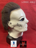 LOREE_008 - Michael Myers Ressurection Trick Or Treat Studios Mask Autographed By Brad Loree