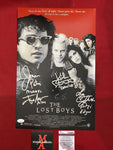 LOSTBOYS_012 - 11x17 Photo Autographed By Corey Feldman, Kiefer Sutherland, Jason Patric & Jamison Newlander