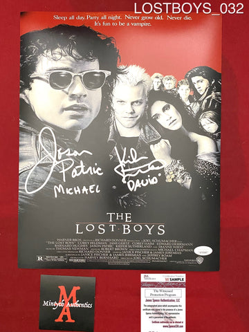 LOSTBOYS_032 - 11x14 Photo Autographed By Kiefer Sutherland & Jason Patric