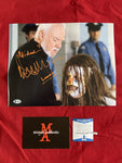 MALCOLM_187 - 11x14 Photo Autographed By Malcolm McDowell