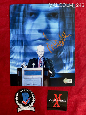 MALCOLM_245 - 8x10 Photo Autographed By Malcolm McDowell