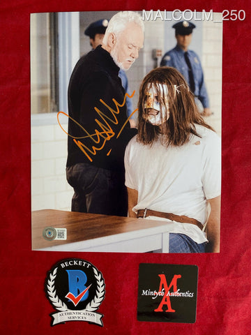 MALCOLM_250 - 8x10 Photo Autographed By Malcolm McDowell