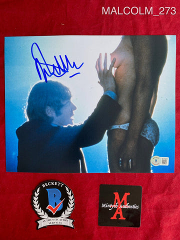 MALCOLM_273 - 8x10 Photo Autographed By Malcolm McDowell