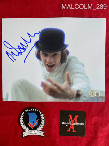 MALCOLM_289 - 8x10 Photo Autographed By Malcolm McDowell