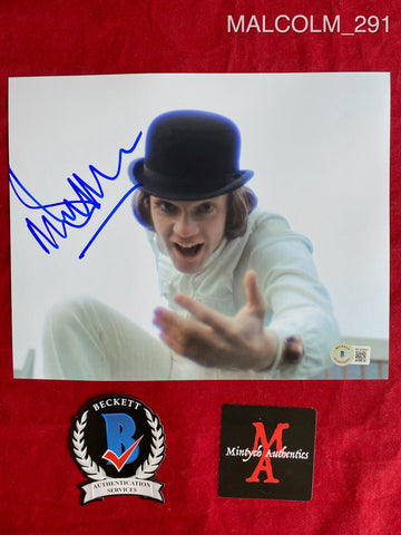 MALCOLM_291 - 8x10 Photo Autographed By Malcolm McDowell