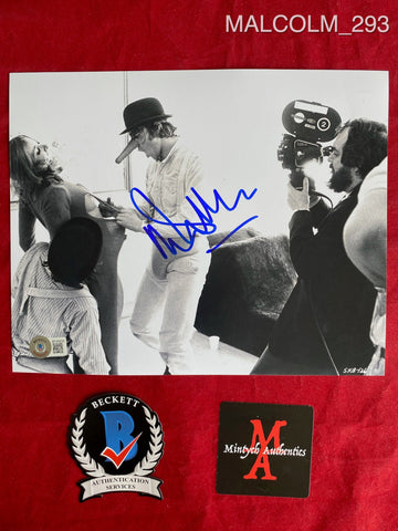 MALCOLM_293 - 8x10 Photo Autographed By Malcolm McDowell