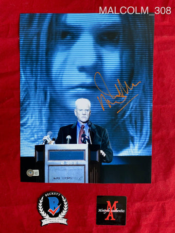 MALCOLM_308 - 11x14 Photo Autographed By Malcolm McDowell