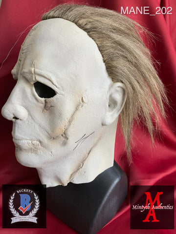MANE_202 - Michael Myers  Mask Autographed By Tyler Mane