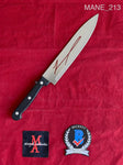 MANE_213 - Real 8" Butchers Knife Autographed By Tyler Mane