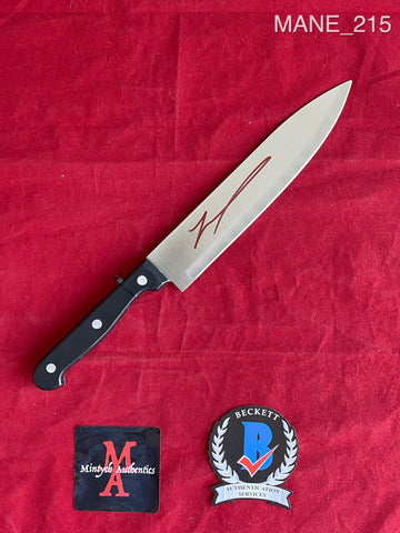 MANE_215 - Real 8" Butchers Knife Autographed By Tyler Mane