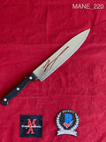 MANE_220 - Real 8" Butchers Knife Autographed By Tyler Mane