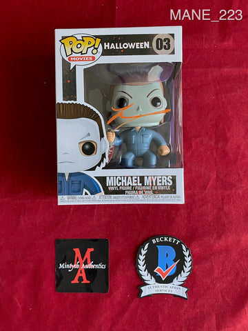 MANE_223 - Halloween 03 Michael Myers Funko Pop! Autographed By Tyler Mane