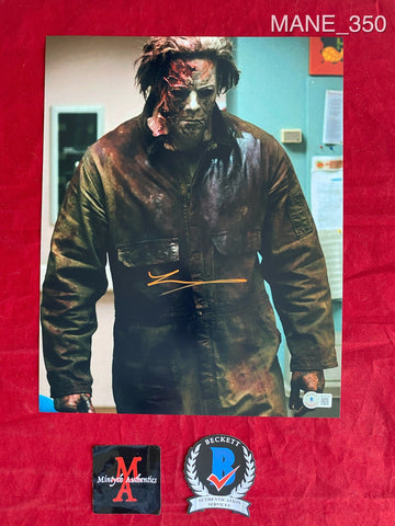 MANE_350 - 11x14 Photo Autographed By Tyler Mane