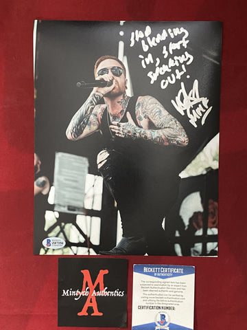 MATTY_026 - 8x10 Photo Autographed By Matty Mullins